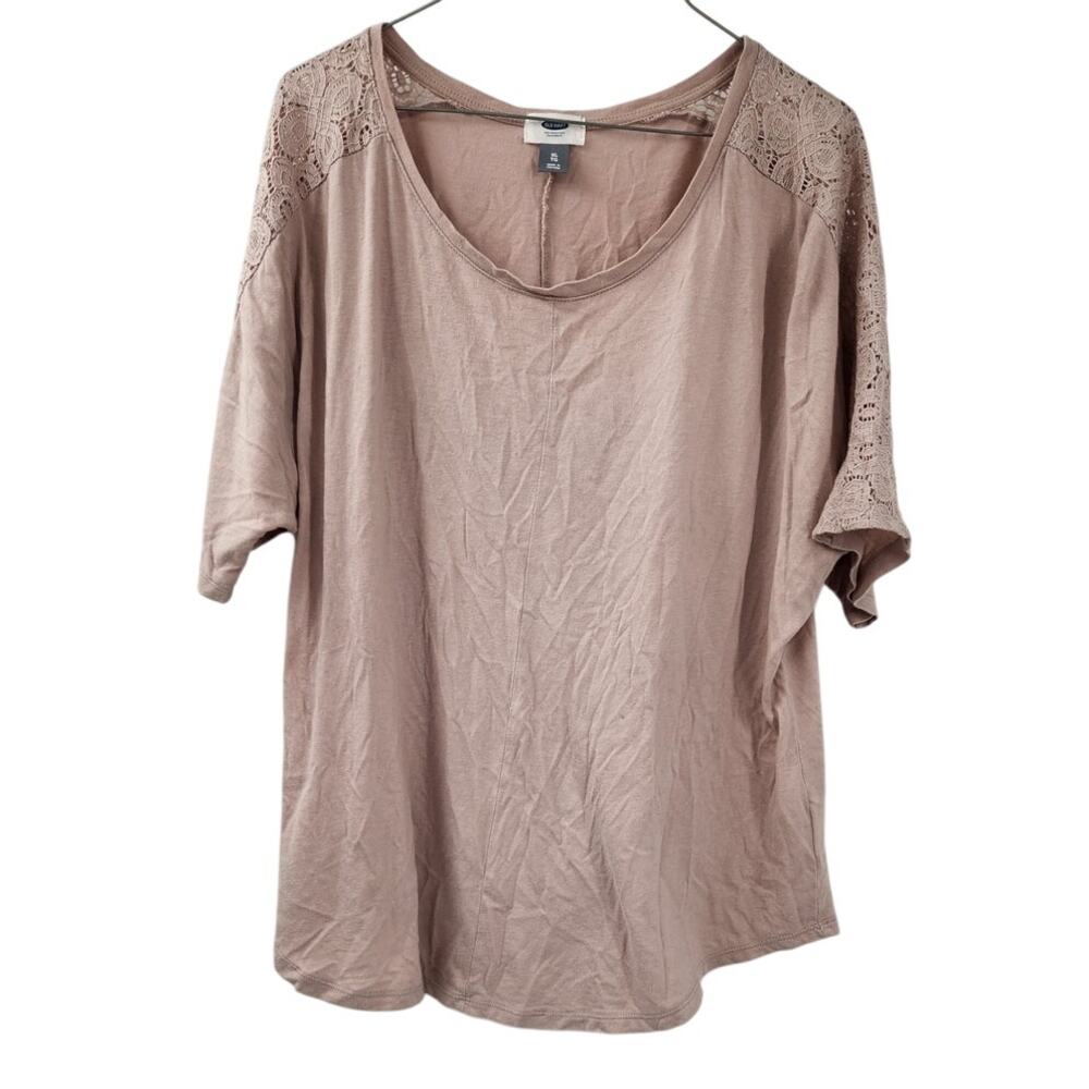 OLD NAVY Women's Short Sleeve Top - Size XL Extra Large